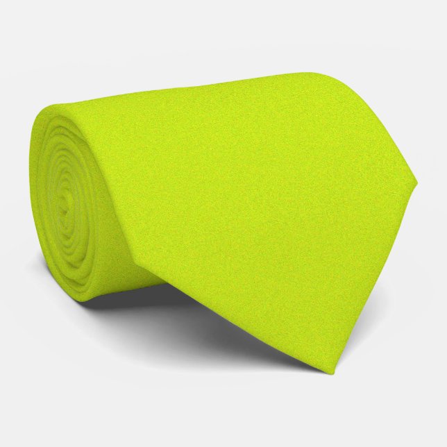Gravata Amarelo fluorescente do OPUS 1111 (Rolled)