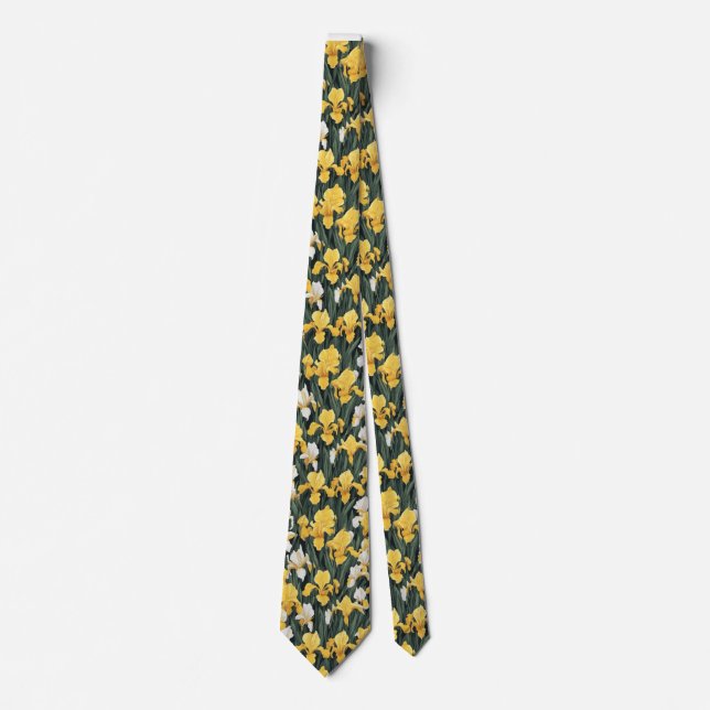 Gravata amarelo íris (Frente)