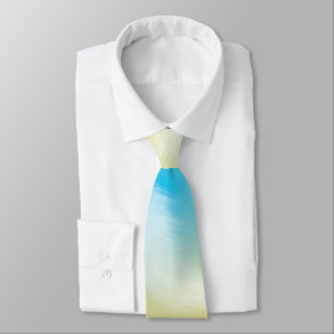 Gravata Amarelo-rosa e azul cola