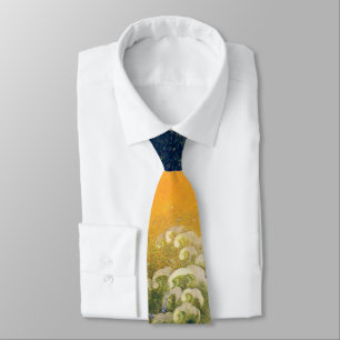 Gravata AMATERASU, SUN GODDESE Amarelo Verde Preto