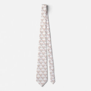 Gravata América 250 vermelho branco azul dourado 