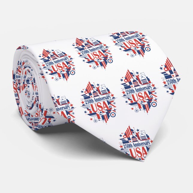 Gravata America’s 250th anniversary (Rolled)