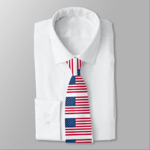 Gravata American Flag Neck Tie - EUA - Patriótico