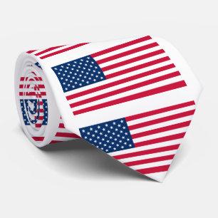 Gravata American Flag Neck Tie - Patriotic - EUA