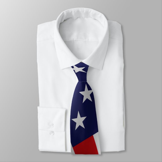 Gravata American Flag Tie (Amarrado)