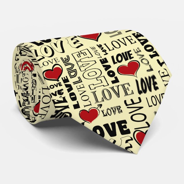 Gravata Amor (Rolled)