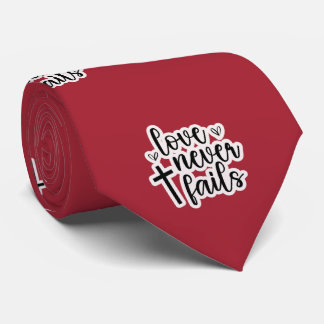 Gravata Amor cristão nunca falha