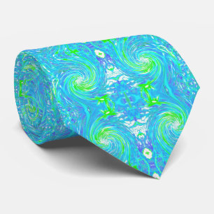 Gravata Anel retroativo do Abstrato legal e espiral do Ver