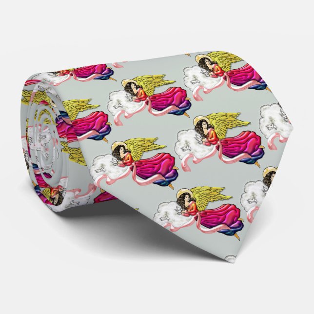 Gravata Angel of Peace and Harmony (Rolled)