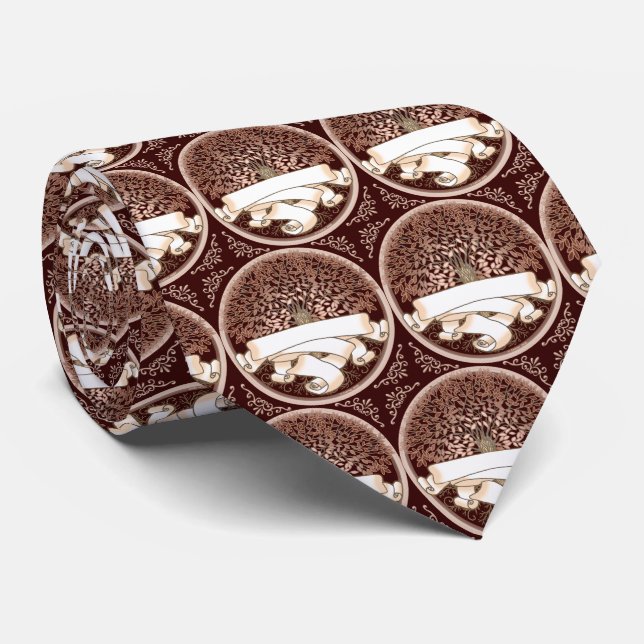 Gravata Apelido da árvore da família (Rolled)