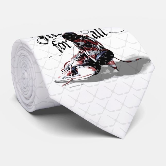 Gravata Apenas Gelo Para Todos (Hockey) (Rolled)