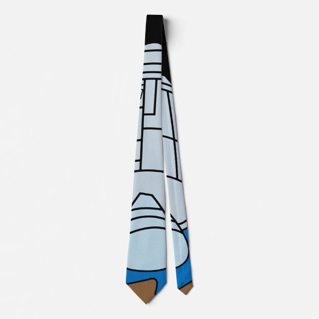 Gravata Apollo 1 Mission Patch Logo (Frente)