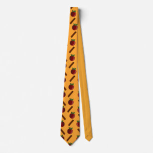 Gravata Apple Cinnamon Pattern