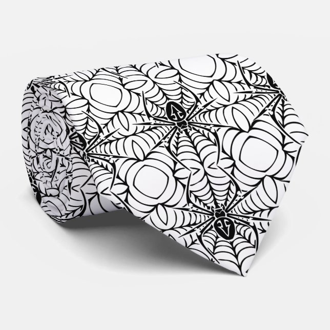 Gravata Aranha e Web (Rolled)