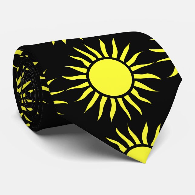 Gravata Ardência Sun Thunder_Cove (Rolled)