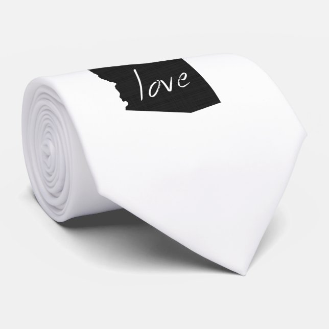 Gravata Arizona do amor (Rolled)