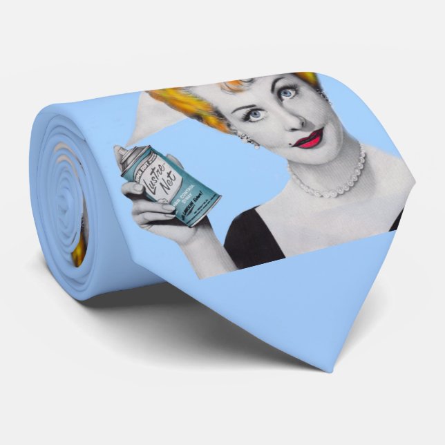 Gravata Arlene Dahl na impressão da "Death by Hair Spray" (Rolled)