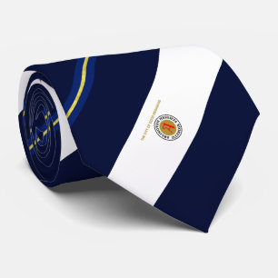 Gravata Arlington Heights (Illinois), bandeira da cidade,