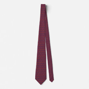 Gravata Armênia Flag Hearts Tie