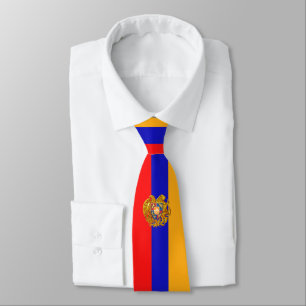Gravata Armênio Flag Neck Tie