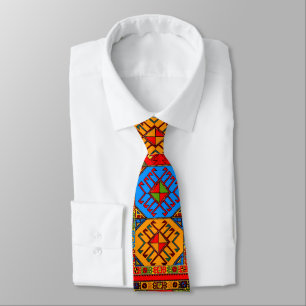 Gravata Armênio Folk Art Colk Tie