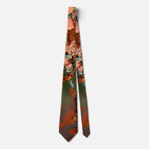 Gravata Arqueology Dig Abstrato Necktie