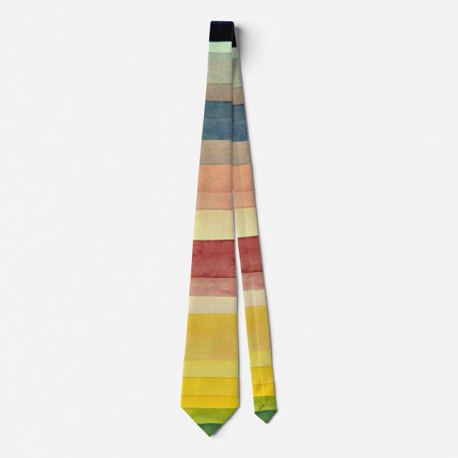 Gravata Arquitetura da planície por Klee, (Frente)