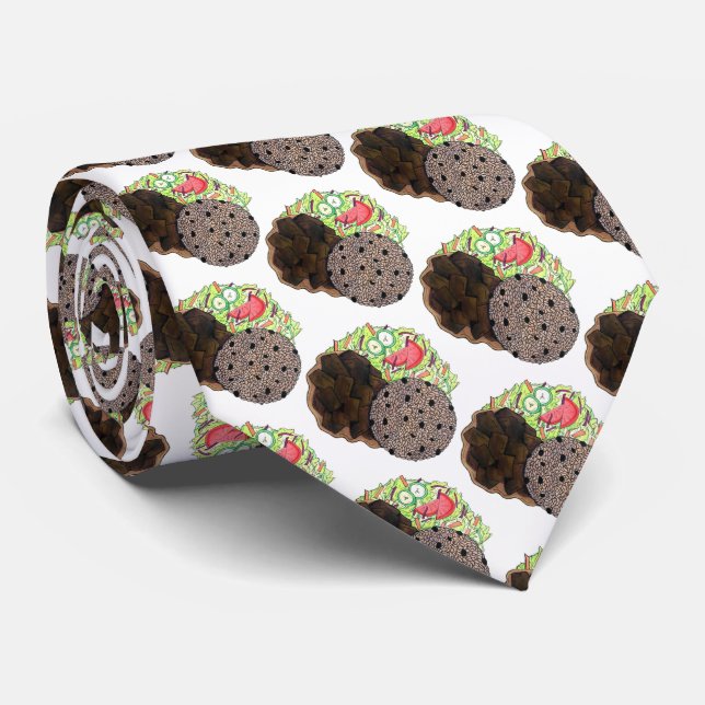 Gravata Arroz de Cabra Curry e Comidas de Caribe jamaicana (Rolled)