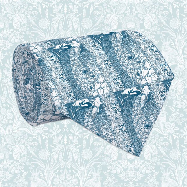 Gravata Art Nouveau Peacock Tie (Criador carregado)