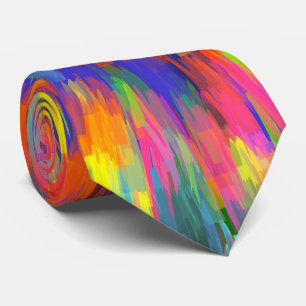 Gravata Arte abstracta 168