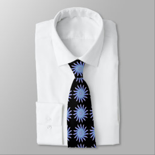 Gravata Arte Azul Roxa Verde Roxa Floral Gorda