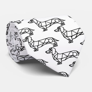 Gravata Arte geométrica de uma pista