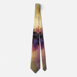 Gravata Arte Refinada Aurora Drips