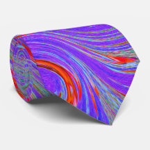 Arte retrógrada de Abstrato de Groovy Vermelho e R