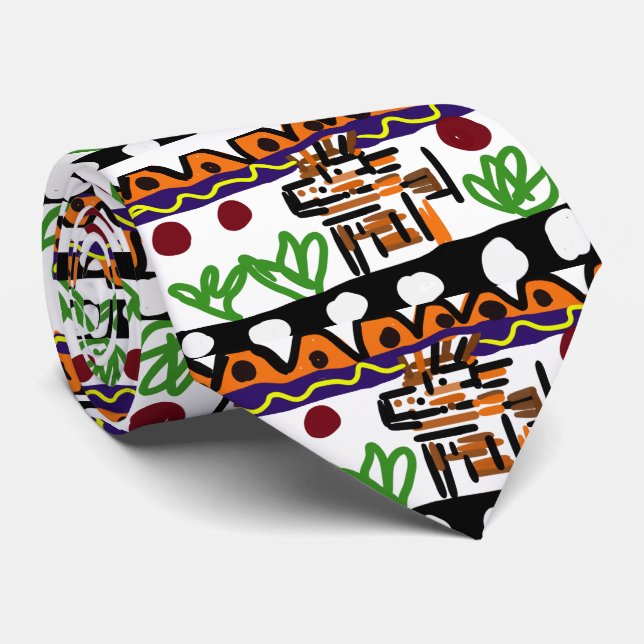 Gravata Arte traseira de leão (Rolled)