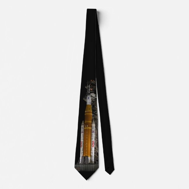 Gravata Artemis II Space Launch System Launch Tie (Frente)