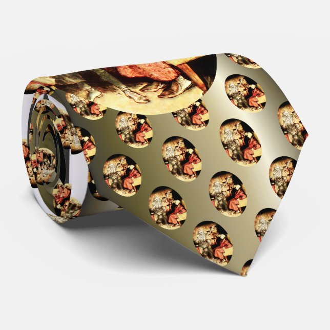 Gravata Arthur Rackham - Um Carol de Natal - Scrooge (Rolled)