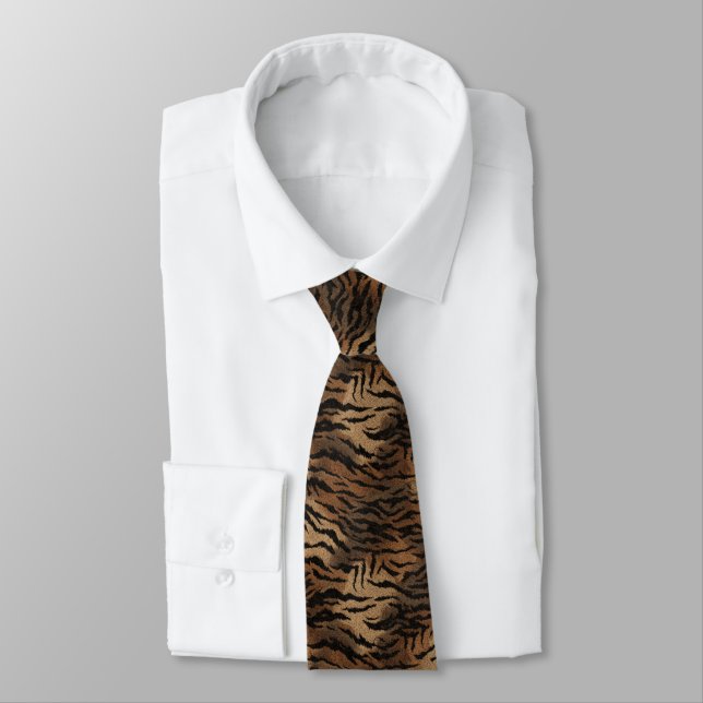 Gravata Artistic Best Man Tiger Print (Amarrado)