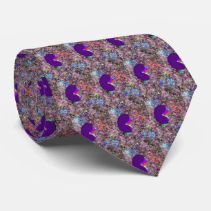 Gravata Artsy Nephrologist Rim Design Purple