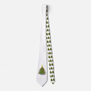 Gravata árvore de Natal