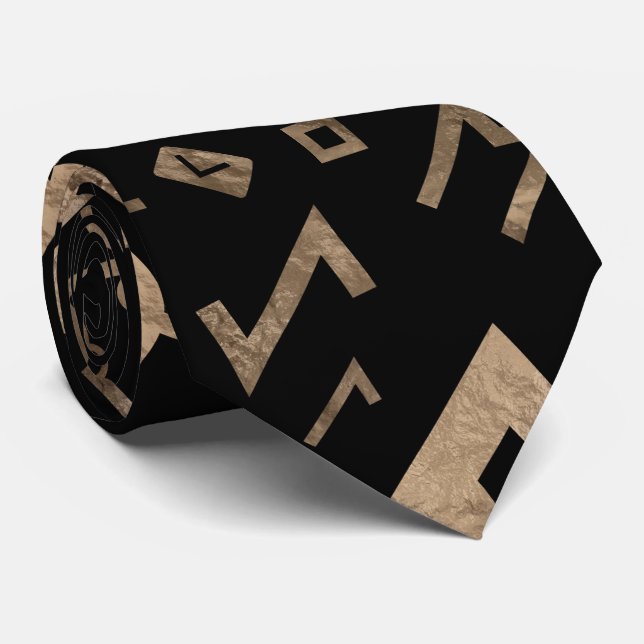 Gravata Árvore de Vegvisir de vida Yggdrasil e de Runes (Rolled)