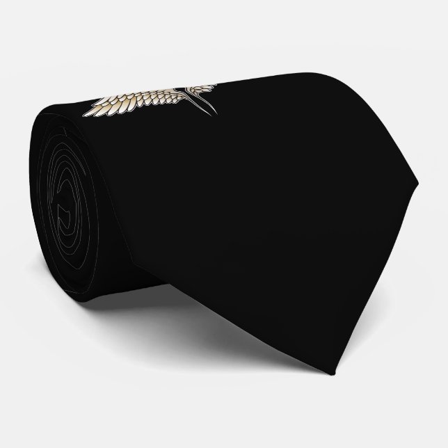 Gravata Asas bege (Rolled)