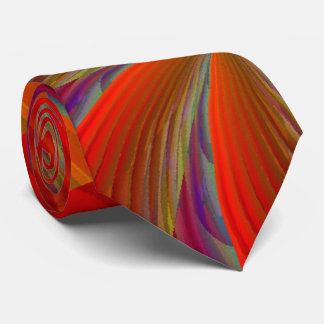 Gravata Ascensão da Phoenix legal arte vermelha da abstrat