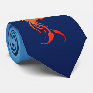 Gravata Ascensão Phoenix no Flames Tie