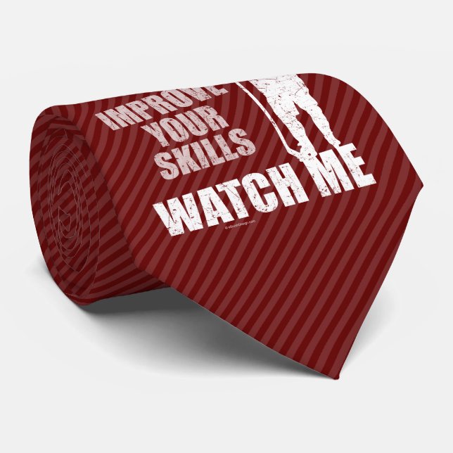 Gravata Assista-me (Hockey) (Rolled)