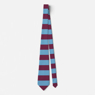 Gravata Aston Villa stripes clube de futebol