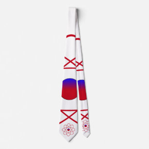 Gravata Atom White Tie