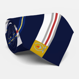 Gravata Auburn (Alabama), bandeira municipal Neck Tie