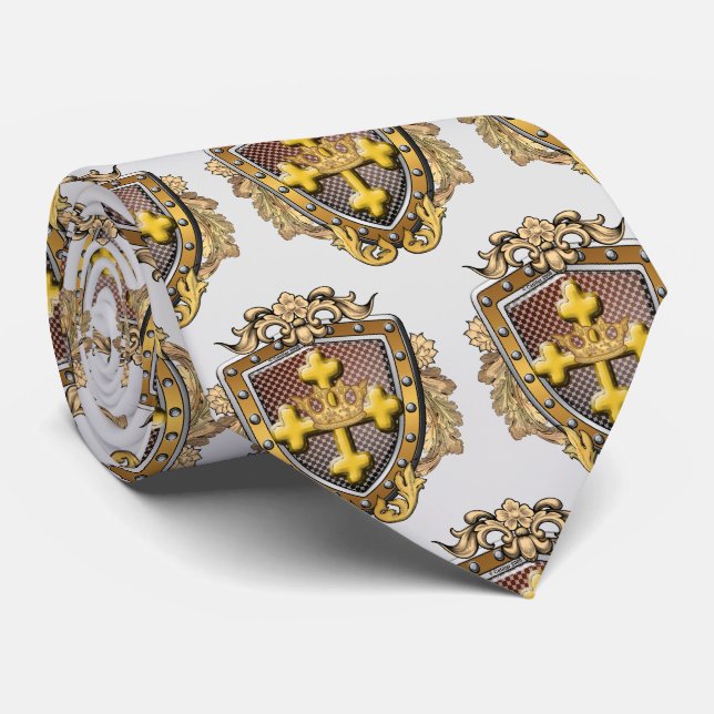 Gravata Aurum Family Crest Surname (Rolled)