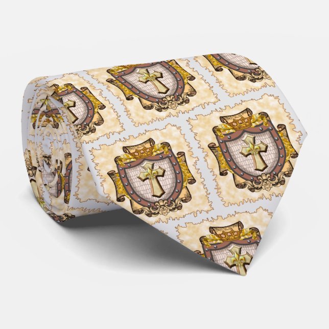 Gravata Aurum Family Crest Surname (Rolled)